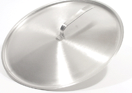 Stainless Steel Milking Pail Lid - 13 Qt